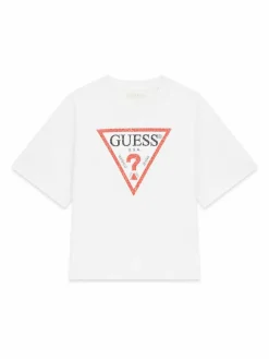 T-shirt L6GI18 K8HM4 Bianco Relaxed Fit
