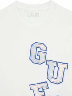 T-shirt L6GI02 K8HM4 Bianco Relaxed Fit