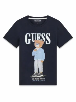 T-shirt L6GI09 K8HM4 Blu scuro Regular Fit