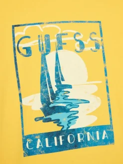 T-shirt L6GI10 K8HM4 Giallo Regular Fit