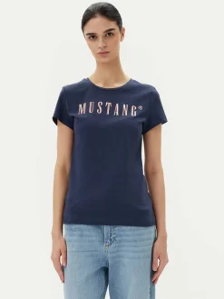 T-shirt Loa 1016146 Blu Slim Fit