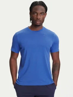 T-shirt Logo Korpo Cafers 304J150 Blu Slim Fit