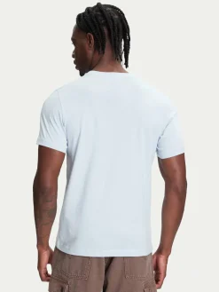 T-shirt Logo Korpo Cafers 304J150 Celeste Slim Fit