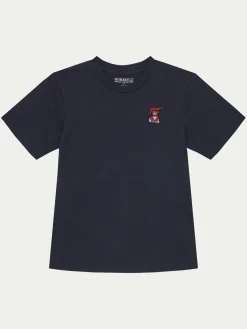 T-shirt L5RI33 I3Z14 Blu scuro Oversize