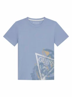 T-shirt L6RI14 K8HM4 Celeste Regular Fit
