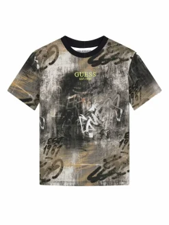 T-shirt L6RI04 K8HM4 Multicolore Oversize