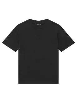 T-shirt L5RI36 K8HM4 Nero Regular Fit
