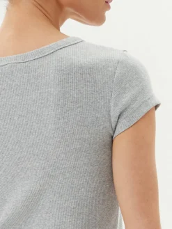 T-shirt LV047C200G Grigio Slim Fit