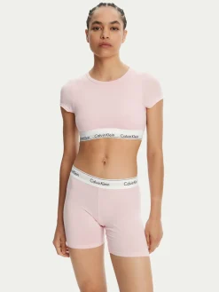 T-shirt LV00QF7213 Rosa Slim Fit