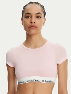 T-shirt LV00QF7213 Rosa Slim Fit