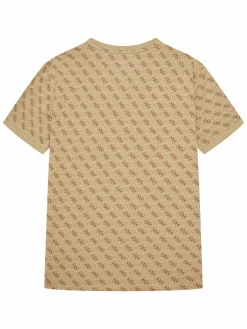T-shirt L4YI47 J1314 Beige Regular Fit