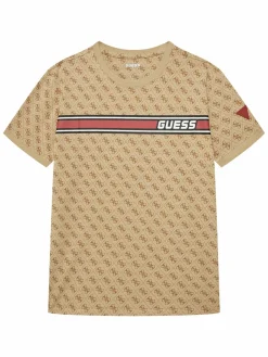 T-shirt L4YI47 J1314 Beige Regular Fit