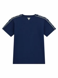 T-shirt L4YI50 J1314 Blu scuro Regular Fit