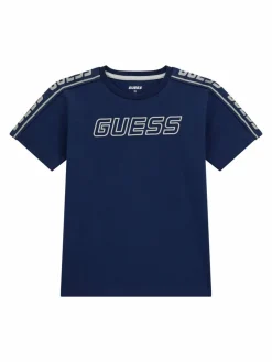 T-shirt L4YI50 J1314 Blu scuro Regular Fit