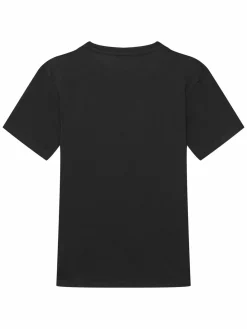 T-shirt L5YI38 K5M20 Nero Regular Fit
