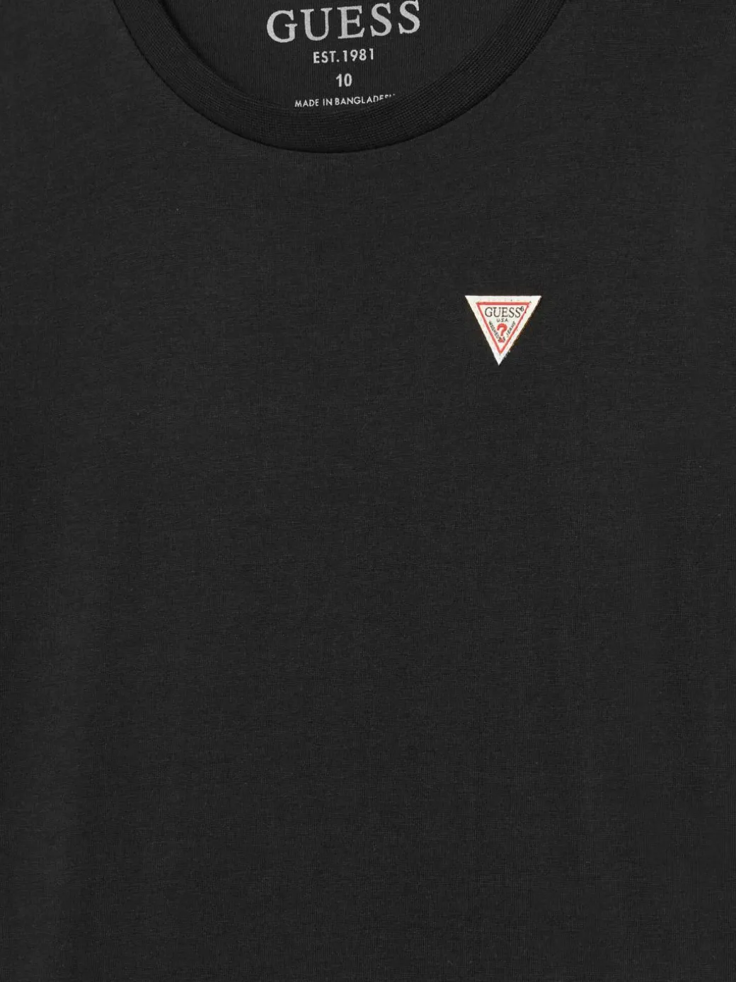T-shirt L5YI38 K5M20 Nero Regular Fit