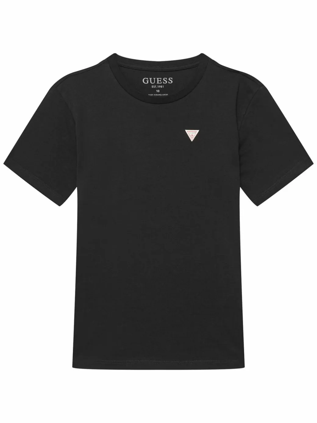 T-shirt L5YI38 K5M20 Nero Regular Fit