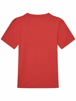 T-shirt L5YI38 K5M20 Rosso Regular Fit