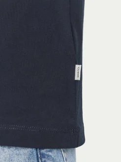 T-shirt M5BI78 K8FQ4 Blu scuro Regular Fit