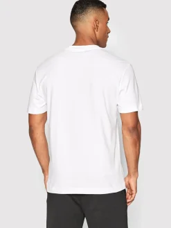 T-shirt Micro Logo Interlock K10K109894 Bianco Regular Fit