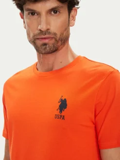 T-shirt MUP3311 Arancione Slim Fit
