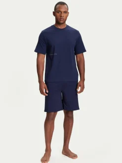 T-shirt 30964M01W Blu scuro Regular Fit