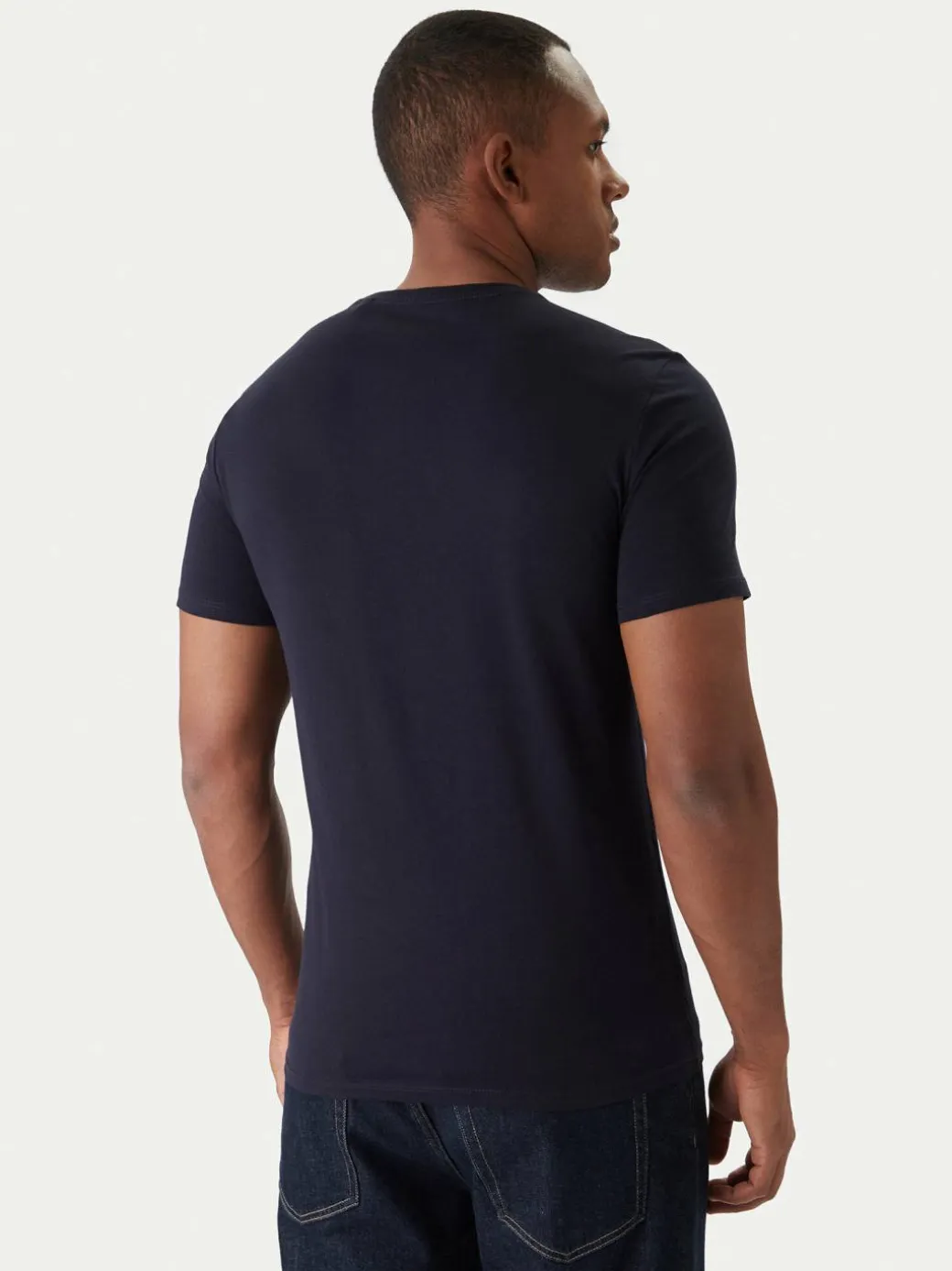 T-shirt M2YI71 I3Z14 Blu scuro Slim Fit