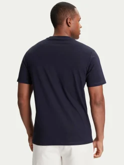 T-shirt M5YI62 K8FQ4 Blu scuro Regular Fit