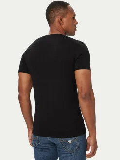 T-shirt M6YI24 K3728 Nero Extra Slim Fit