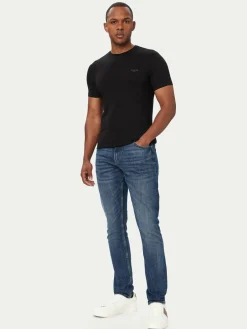 T-shirt M6YI24 K3728 Nero Extra Slim Fit