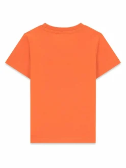 T-shirt N6GI04 K8HM4 Arancione Regular Fit