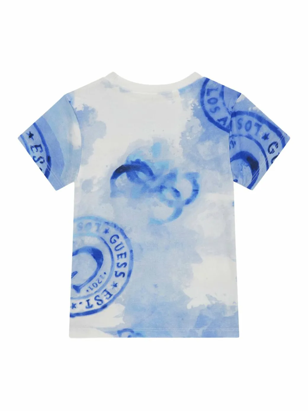T-shirt N6GI02 K8HM4 Blu Regular Fit