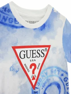 T-shirt N6GI02 K8HM4 Blu Regular Fit