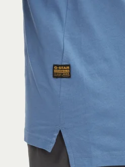 T-shirt Nifous D24449-336 Celeste Regular Fit