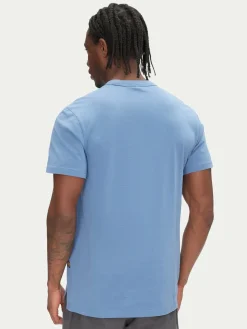 T-shirt Nifous D24449-336 Celeste Regular Fit