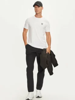 T-shirt 8NPT16 PJRGZ 1100 Bianco Regular Fit