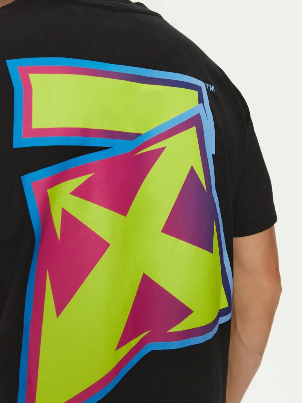 T-shirt OMAA027F22JER0071070 Nero Regular Fit