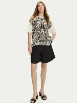 T-shirt Pampas 2515941082 Beige Relaxed Fit