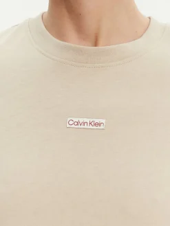T-shirt Placed Institutional J20J225524 Beige Slim Fit