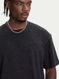 T-shirt Retreat 12277886 Nero Oversize