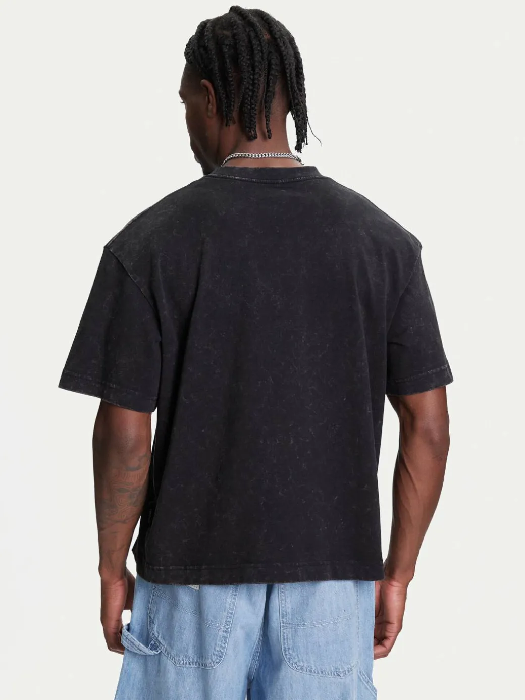 T-shirt Retreat 12277886 Nero Oversize