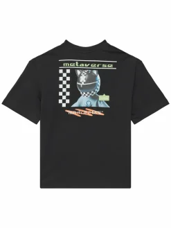 T-shirt 35RYC10NC Nero Regular Fit