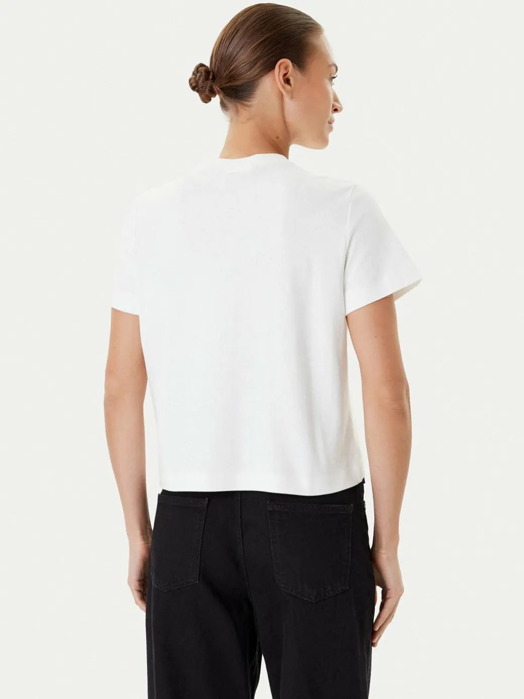 T-shirt Sara 10311633 Bianco Regular Fit