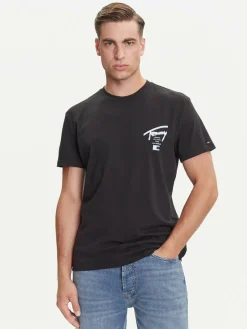 T-shirt Signature City DM0DM21934 Nero Regular Fit