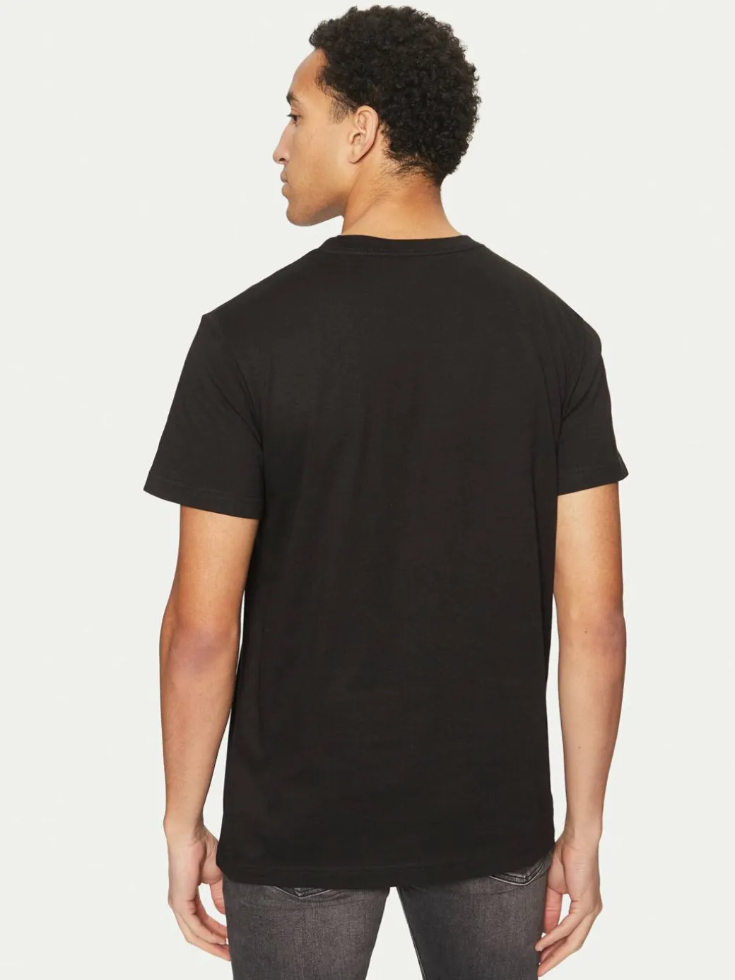 T-shirt Soft Box Monogram J30J327092 Nero Regular Fit