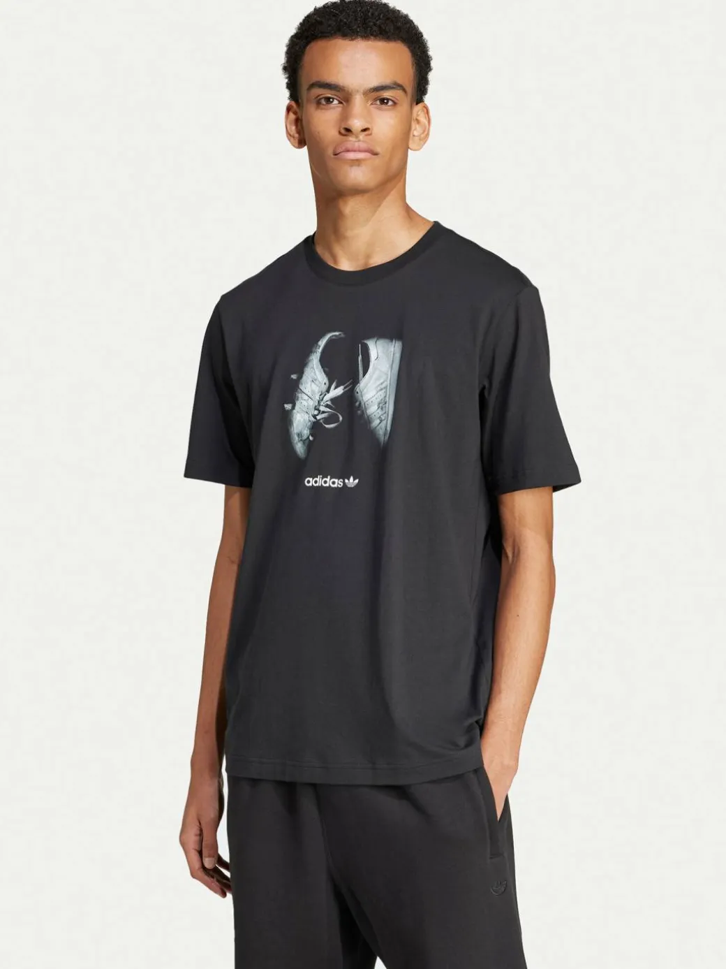 T-shirt Supply Street IY3431 Nero Regular Fit