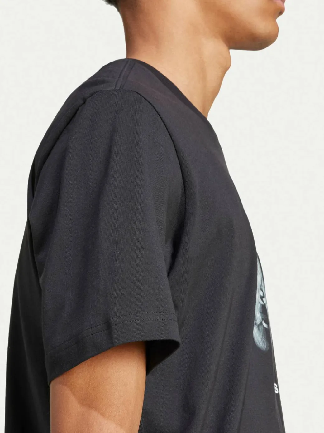 T-shirt Supply Street IY3431 Nero Regular Fit