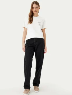 T-shirt Sybilla 14103247 Bianco Regular Fit