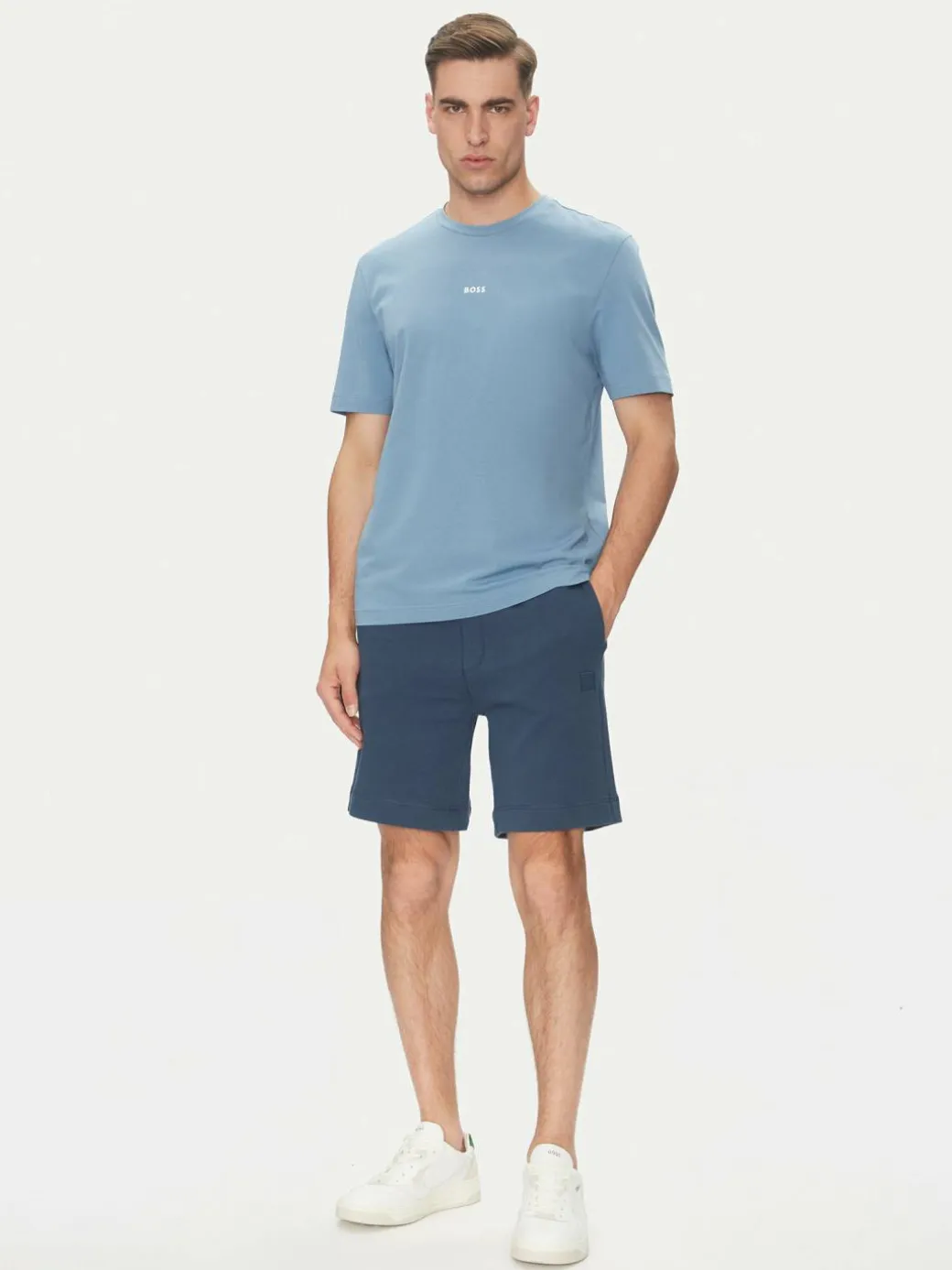 T-shirt Tchup 50473278 Blu Relaxed Fit