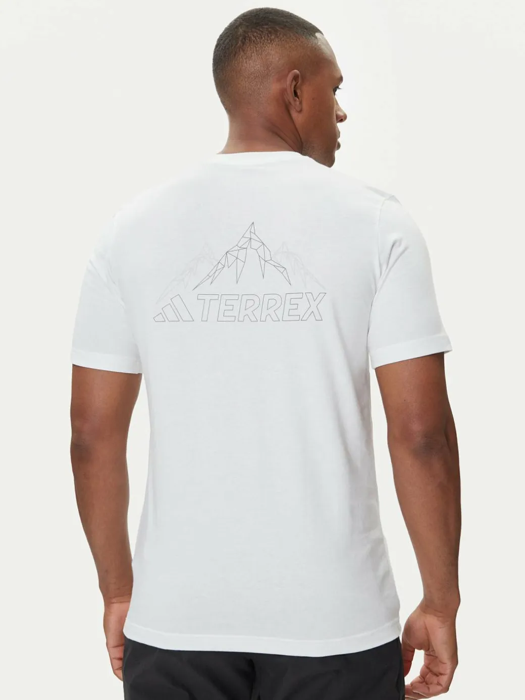 T-shirt Terrex Graphic JW3559 Bianco Regular Fit